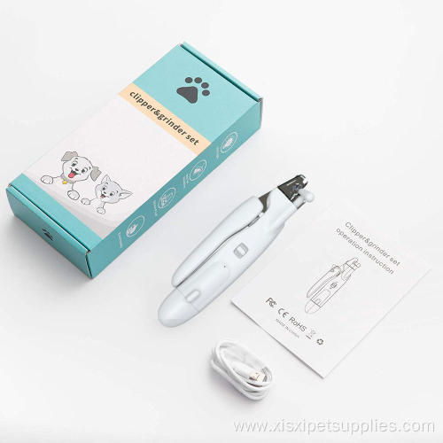 Pet claw care durable nail clipper and grinder